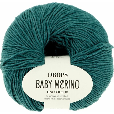 Drops Baby Merino UNI 47 modrá petrol