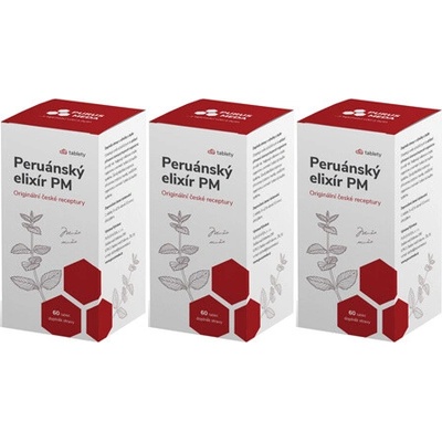 PM Peruánský antivirový elixír 3 x 60 tablet