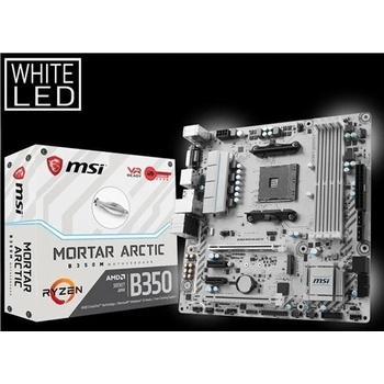 MSI B350M Mortar Arctic