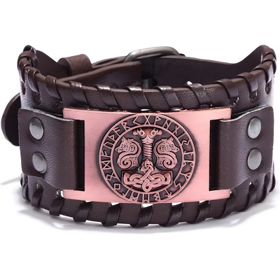 HARAHU Гривна ET-34345 - Impactor / Кафяв KP34345 (ET-34345)