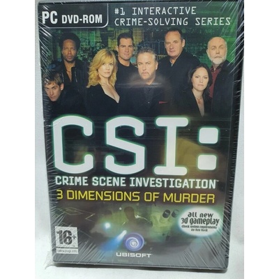 CSI Crime Scene Investigation: 3 Dimensions of Murder
