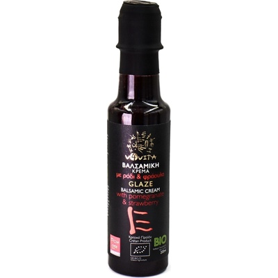 v4vita Bio Balzamikové glazé granátové jablko a jahoda 200 ml