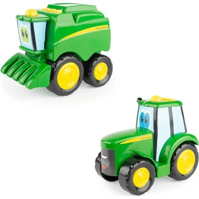 John Deere Комплект играчки John Deere - Johnny трактор и Corey комбайн (47193)