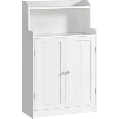 Autronic Koupelnová skříňka 60x30x100cm, mdf, bílá, AUK-E1177 WT