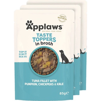 Applaws Dog Taste Toppers Broth Tuňák s dýní 3 x 85 g