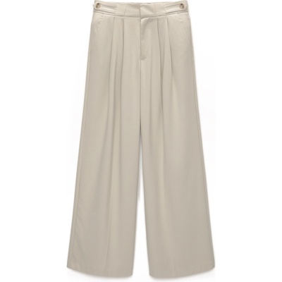 Pull&Bear Панталон с набор сиво, размер 38