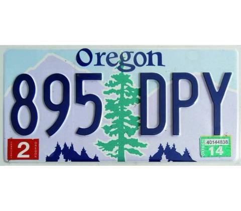Ceduľa značka Oregon 895DPY