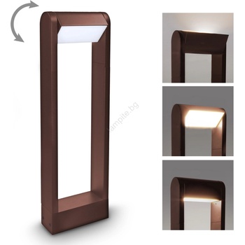 Brilagi - LED външна лампа CROTONE LED/7W/230V кафява IP54 50 см (BG2722)