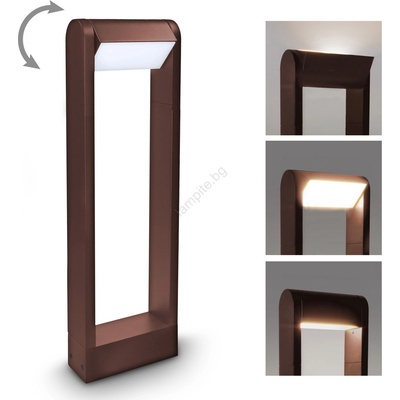 Brilagi - LED външна лампа CROTONE LED/7W/230V кафява IP54 50 см (BG2722)