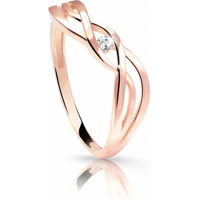 Cutie Jewellery Jemný z růžového zlata Z6712 1843 10 X 4