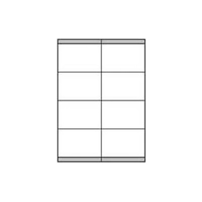 Etikety laser 105x72mm Agipa A4 100 hárkov AG119066