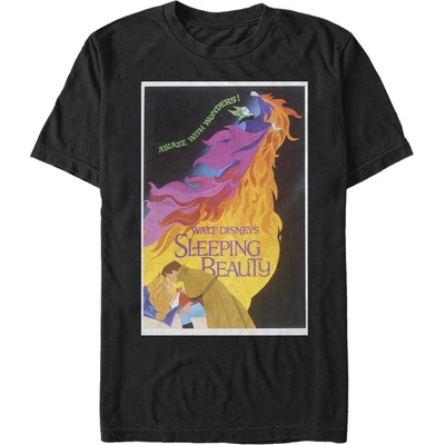 ZOOT. Fan Черна мъжка тениска на Disney Dark Sleeping Beauty Poster ZOOT. Fan | Cheren | МЪЖЕ | L