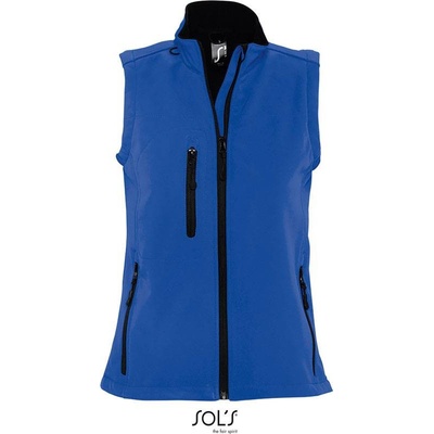 Sol's Rallye Women dámska 3-vrst. softshell. vesta modrá royal
