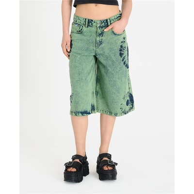 The Ragged Priest Къси панталони The Ragged Priest Women's Oracle Release Denim Shorts - Green