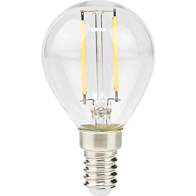 Nedis LED žiarovka, E14, G45, 2 W, 250 lm, 2700 K, retro LBFE14G451