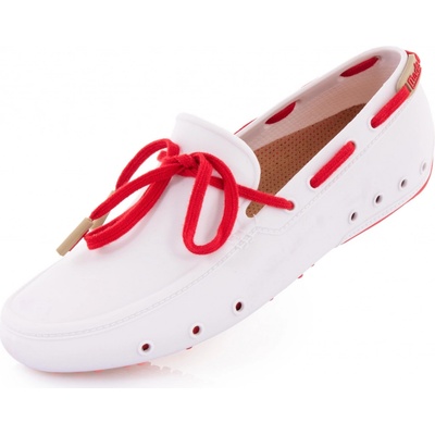 Unisex letní obuv Mocks bílá