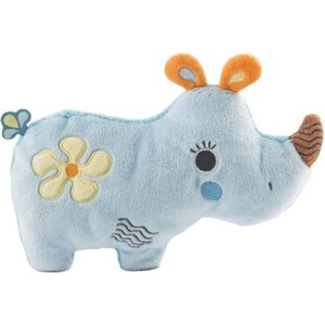 NICI Мека активна 2D играчка NICI - Носорогът Мануфи, 20 cm (46573) - baby