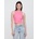 GAP Нарязано crop топче с логото GAP GAP | Rozov | ЖЕНИ | M