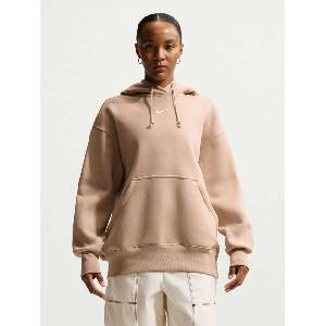 Nike Суитшърт w nsw phnx flc os po hoodie - sportdepot - 88,97 лв