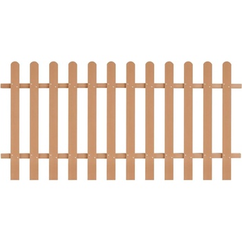 Image 1 of vidaXL Дъсчена ограда, WPC, 200x100 см (42824)