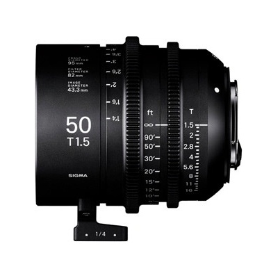 SIGMA CINE 50mm T1.5 FF FVE METRIC Sony-E