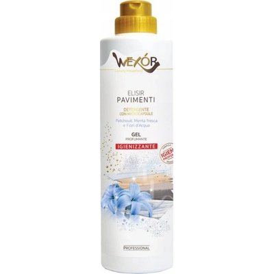 WEXOR Elixir Parfumovaný gél na čistenie podláh Patchoulli, Menta fresca e Fiori d'Acqua 750 ml