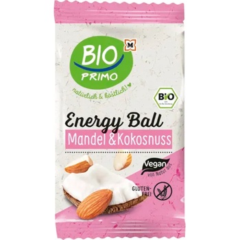 BIO PRIMO Органични протеинови топчета с бадем и кокос - 30 г