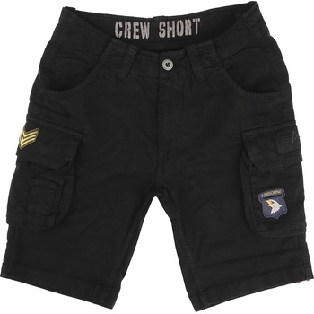 Alpha Industries мъжки къси панталони ALPHA INDUSTRIES - Crew - черен_186209