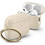 Spigen Твърд, текстилен калъф за Apple AirPods Pro 3 от Spigen Urban Fit - Dune Beige (8800283311525)