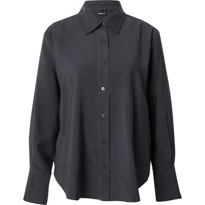 Gina Tricot Блуза черно, размер S