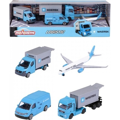 Majorette Комплект MAERSK 4 Pieces Giftpack, Majorette 212057290