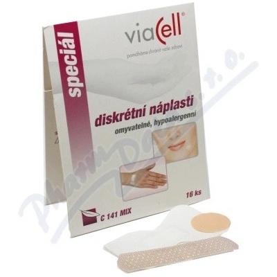 VIACELL Náplast diskrétní MIX C141 16ks