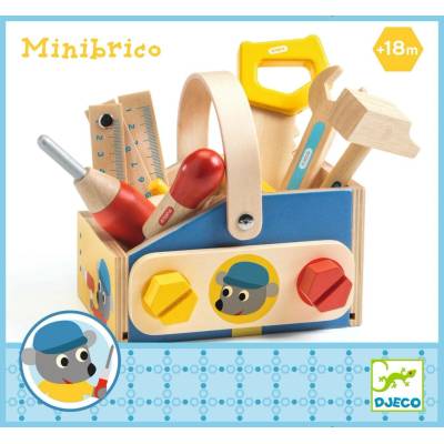 DJECO Kufřík s nářadím Minibrico – Zboží Dáma