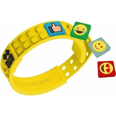 PIXIE CREW Kreativní náramek EMOJI žlutý, PXX-02-53
