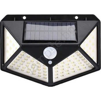Kobi LED соларен стенен фенер с сензор LED/1W/3, 7V 6500K IP44 1200 mAh (KB0468)