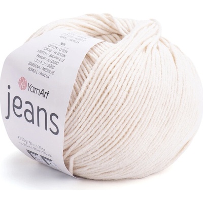 Yarn Art příze YarnArt Jeans 05 smetanové kapučíno