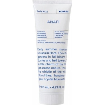 KORRES Ароматно и хидратиращо мляко за тяло Anafi, Korres Anafi Body Milk 125ml