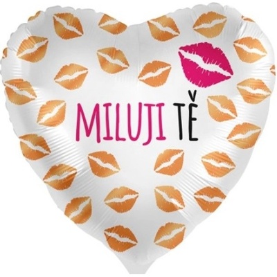 BALÓNEK fóliový Miluji tě