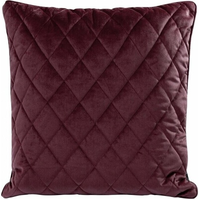 Takoy Vankúš s výplňou VELVET 28 prešívaný do kára s ozdobnou lemovkou po okrajoch-HF-387716 50x50
