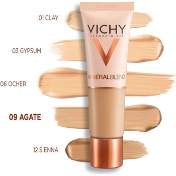 Vichy Minéral blend Rozjasňující hydratační make-up 09 Agate 30 ml