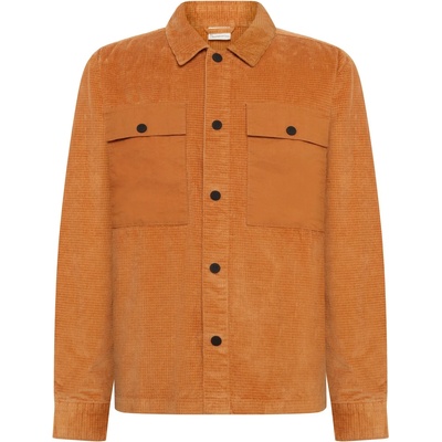 KnowledgeCotton Apparel Мъжка риза с копчета KnowledgeCotton Apparel 8-Wales Corduroy Overshirt Shirt - Apple Cinnamon - размер XXL (033-2920-0116)