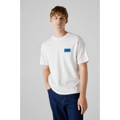 Red Bull Racing X Pepe Jeans pánské tričko STICKER BOMB TEE bílá