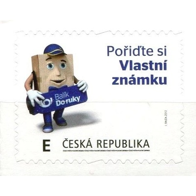 Česká pošta (2012) č. 729 ** - Česká republika - Vlastní známka "E" Vzor na šířku