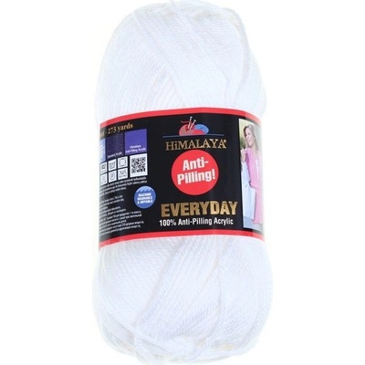 Příze Everyday 70001 bílá