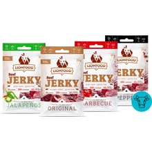 Lionfood Hovězí jerky Starter pack 4 x 25 g