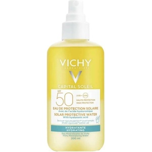 Vichy Ideal Sol Eau Hydratant SPF50 200ml - Yellow (Yellow)