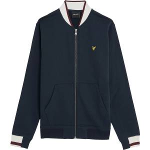 Lyle and Scott Яке Lyle and Scott Men's Jersey Bomber Jacket - Dark Navy