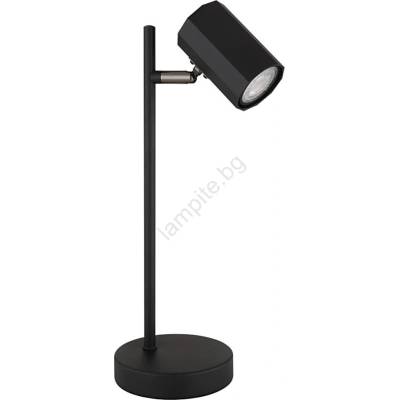 GLOBO 57918TB - Настолна лампа JAMES 1xGU10/5W/230V черен (GL8346)