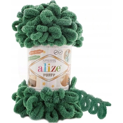 Priadza Puffy 532 Svetlozelená