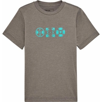 FOX Yth Vision Ss Tee Heather Graphite